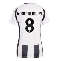 Juventus Teun Koopmeiners #8 Replica Home Shirt Ladies 2024-25 Short Sleeve